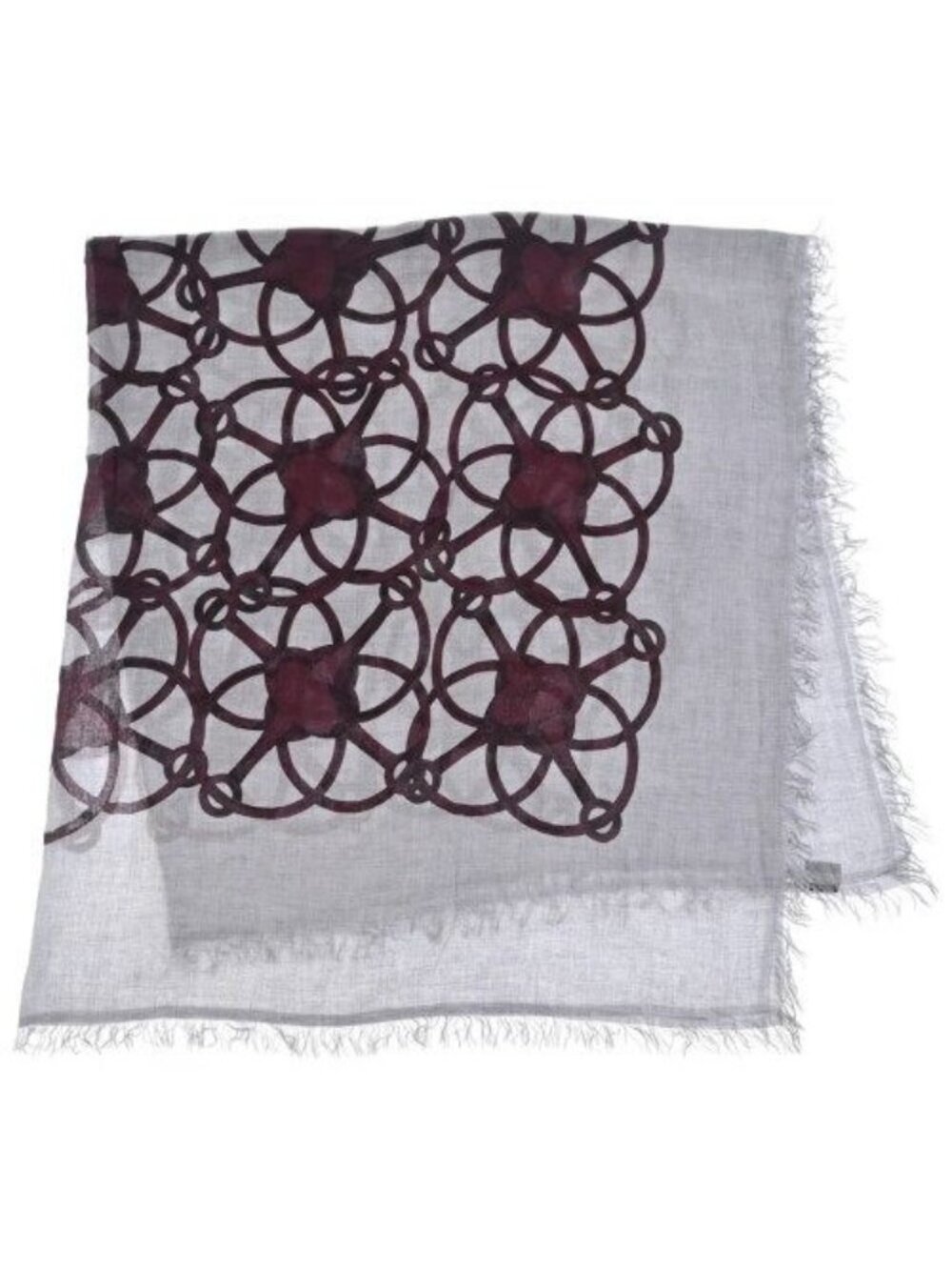 Gucci Bandana Scarf Gray